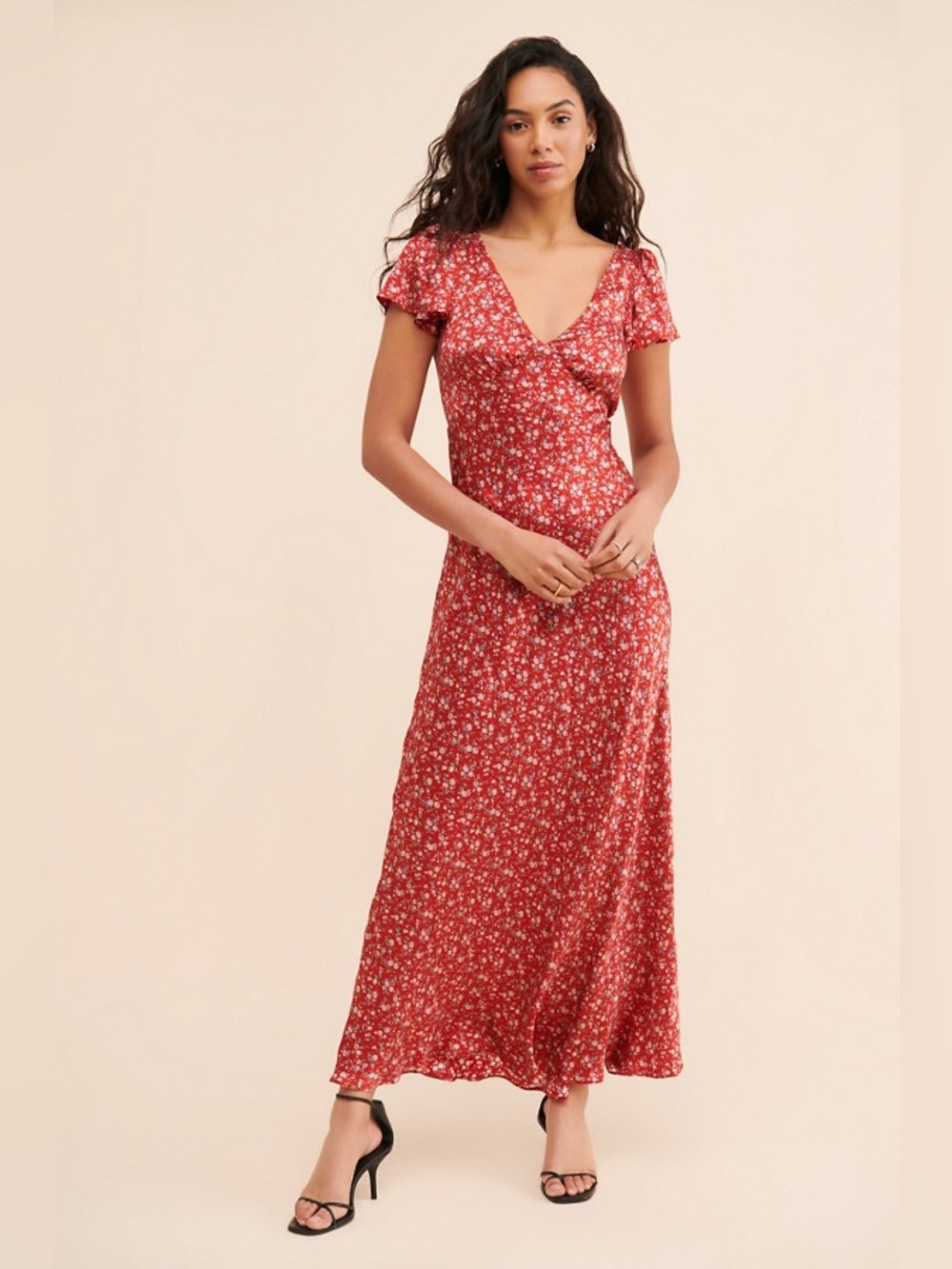 Selkie Flutter Slip Dress